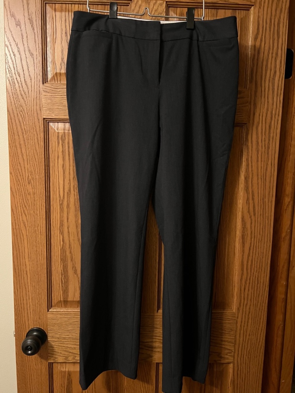 Liz Claiborne women’s Audra dark grey Trousers - Straight Leg
